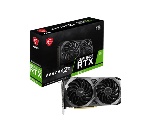 MSI GeForce RTX 3060 Ti VENTUS 2X OC 8GB GDDR6X - 1110987 - zdjęcie 5